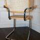 Cesca B64 vintage chair with armrests - Marcel Breuer in light beech - Vintage - Made in Italy - 80s (6 available)