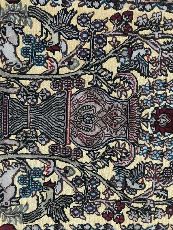 Hereke silk carpet 95x153 cm