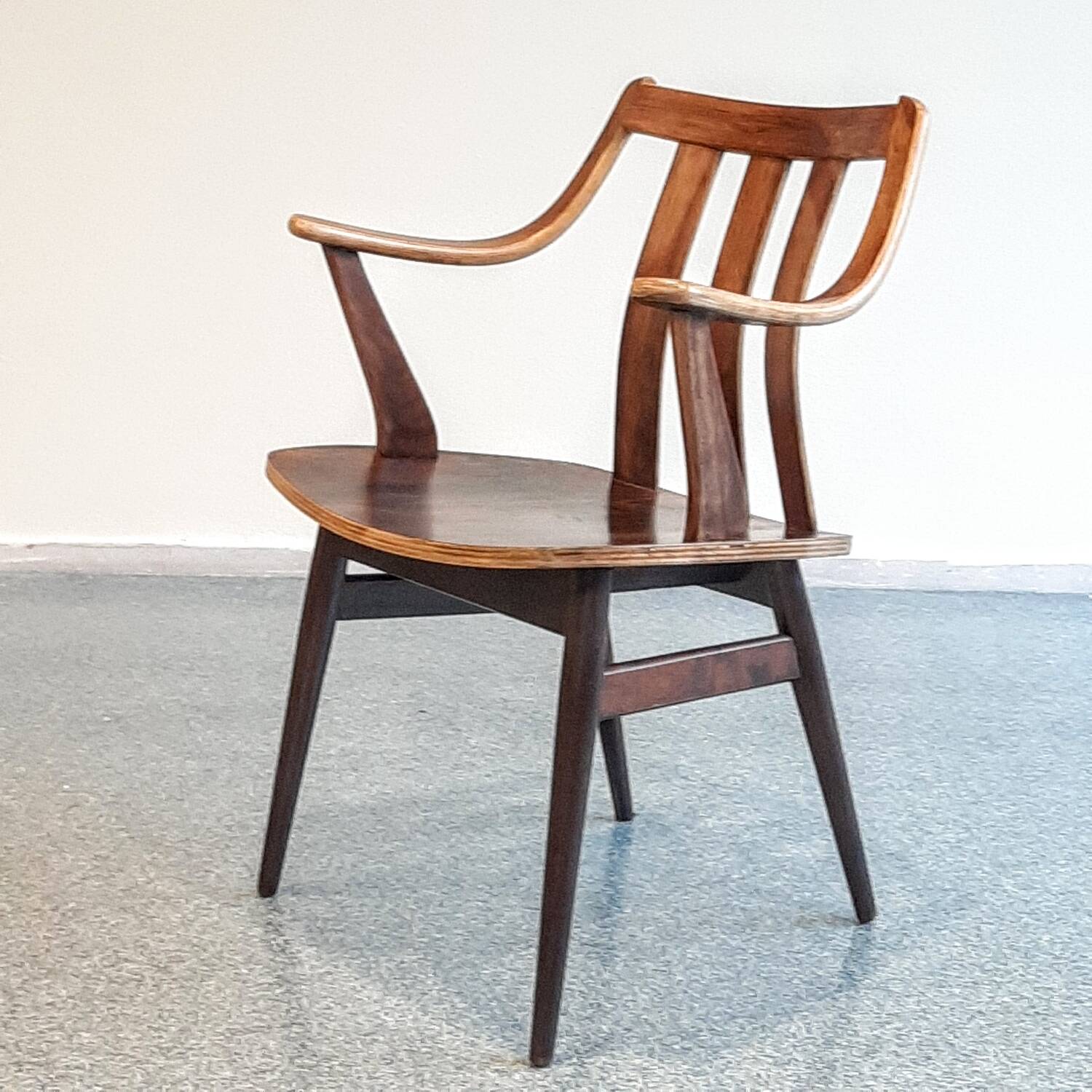 Vintage office chair by Cees Braakman for Pastoe 1960s