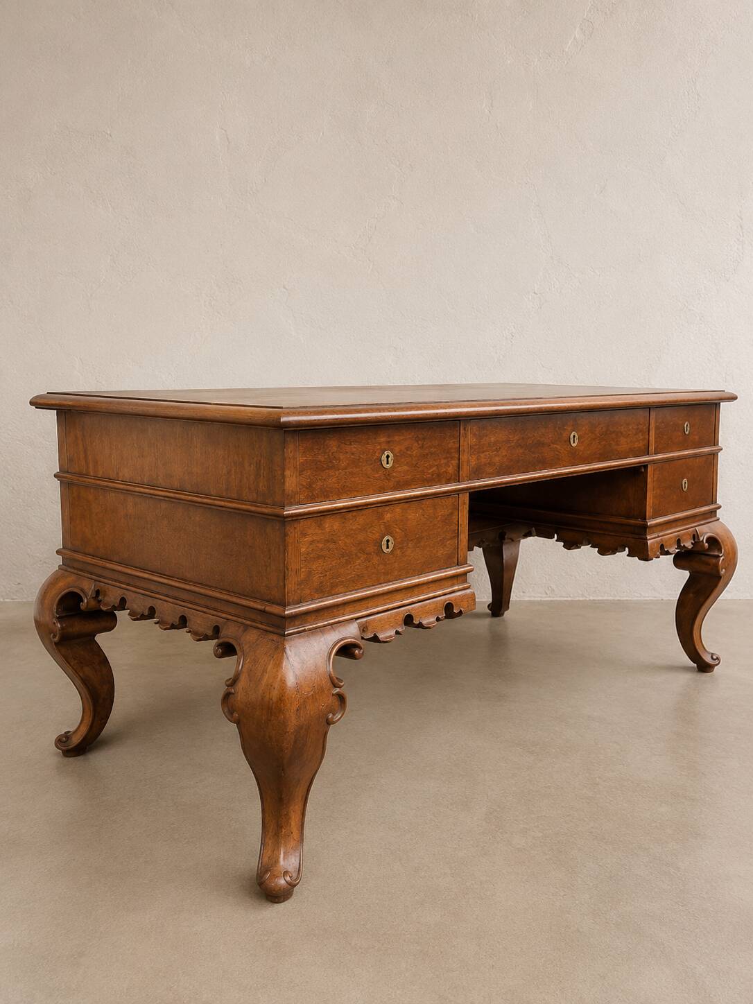 Lajos Kozma – Executive desk, Budapest Werkstätten, 1920s