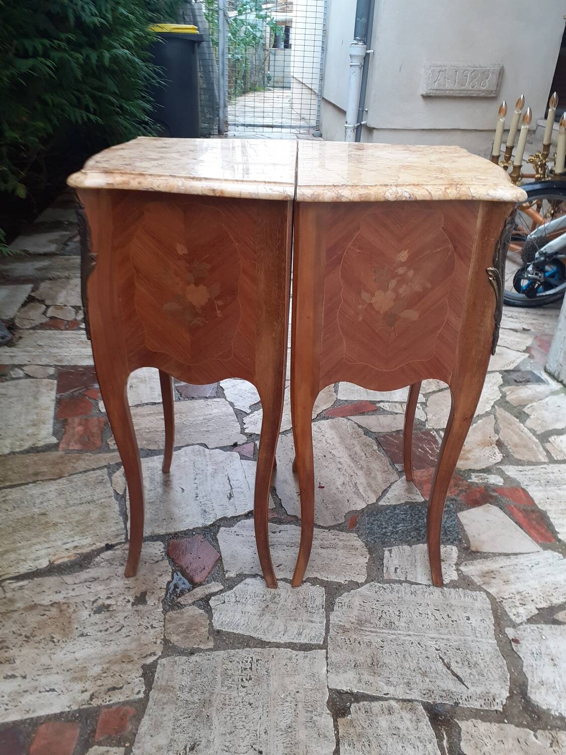 Louis XV bedside table