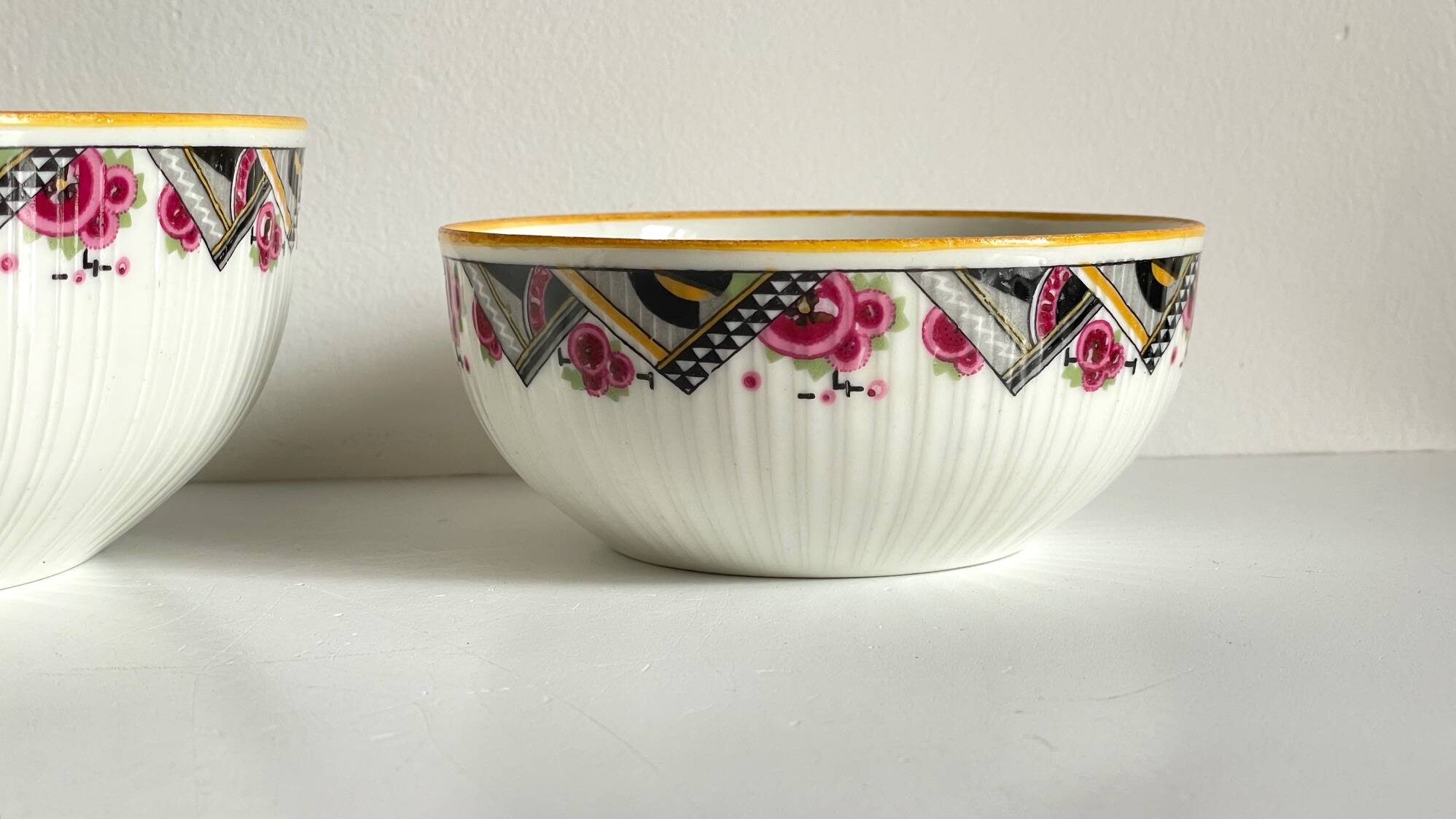 Saladiers mehun decor art deco