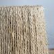 Sandstone lamp and rope