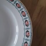 5 antique dessert plates