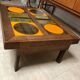 Table basse carrelée, 1970