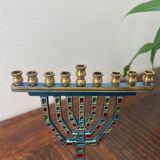 Menorah nine-branched candlestick