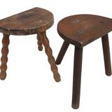 Trio of Nature decorative milking stools