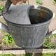 Zinc watering can + pommel - german