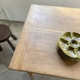 Oak farm table 220 cm