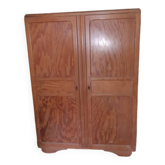 Wardrobe, wooden wardrobe, mid-20th century