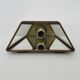 Louis XIII wall light in brass and glass. 1960s