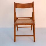 Suite of 4 folding chairs cannes