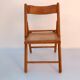 Suite of 4 folding chairs cannes