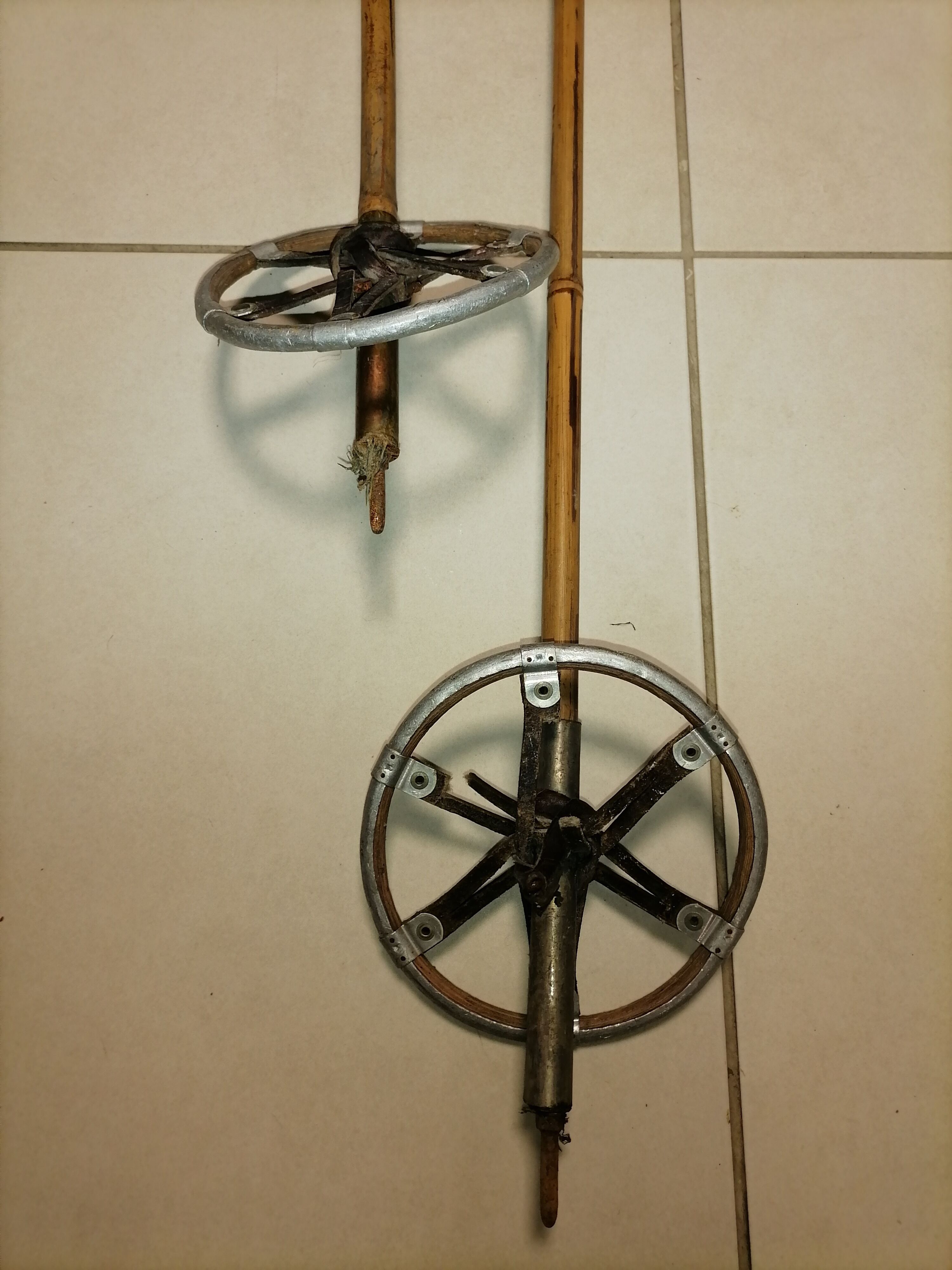 Paire de batons de skis