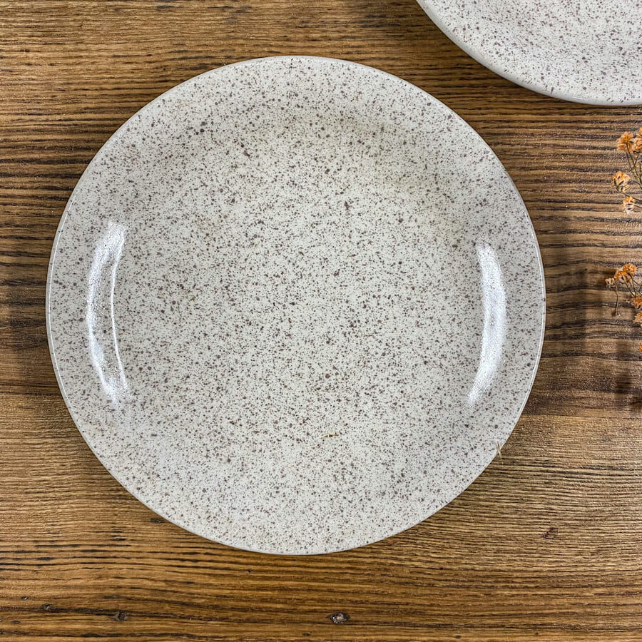 5 Ceraminter dessert plates made in italy