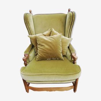 Great Green Velvet armchair