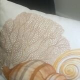 Shell and Coral cushion