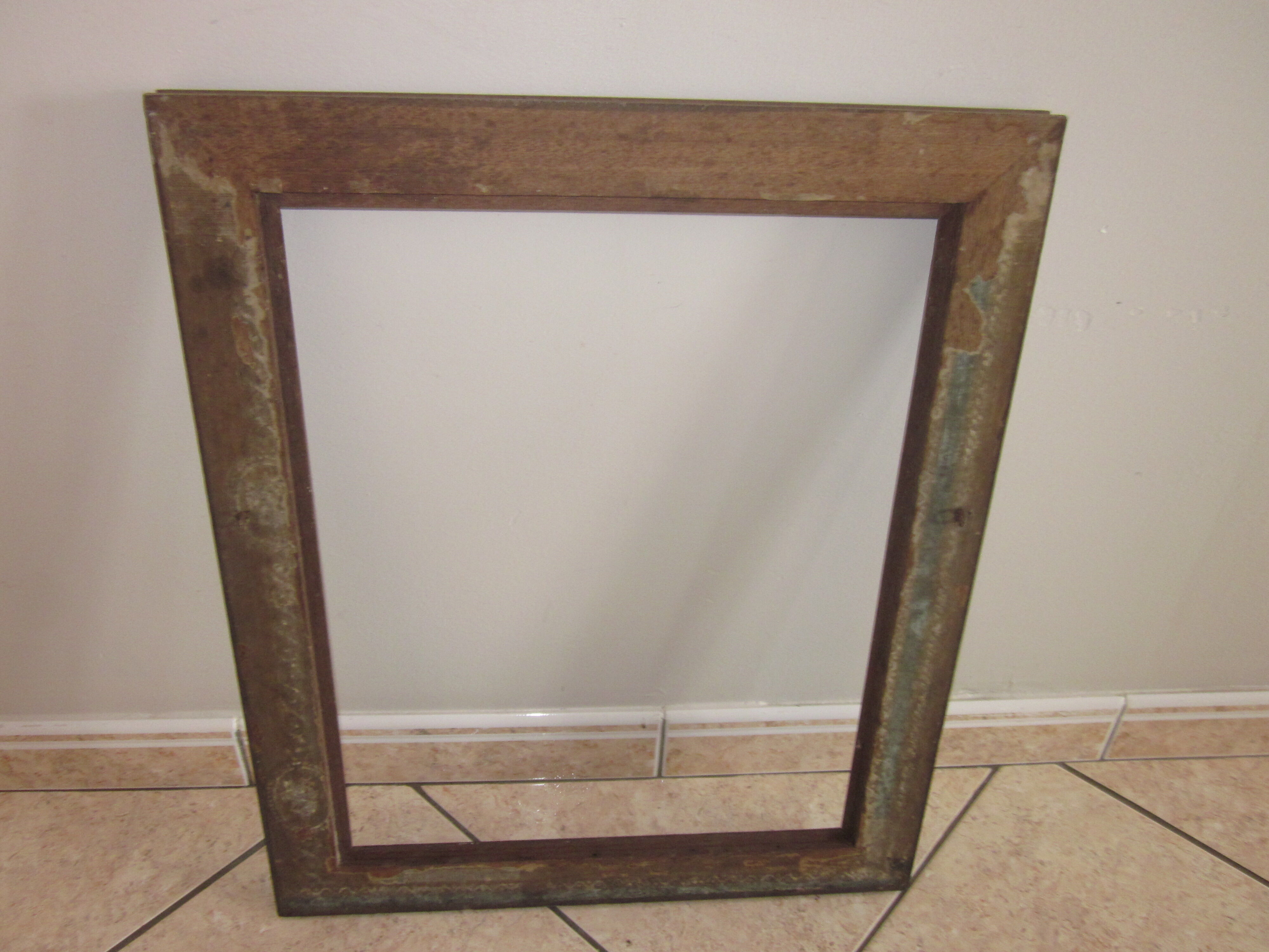 Old frame in oak
