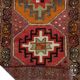 Herki vintage wool hallway rug, 310 x 83 cm