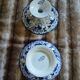 2 antique compotiers in Creil and Montereau ironstone.
