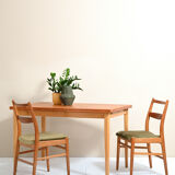 Vintage teak extending table
