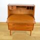 Danish Teak Secretary by Arne Wahl Iversen, Vinde Mobelfabrik Edition 1