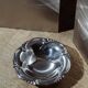 Silver metal basket, 1950s
