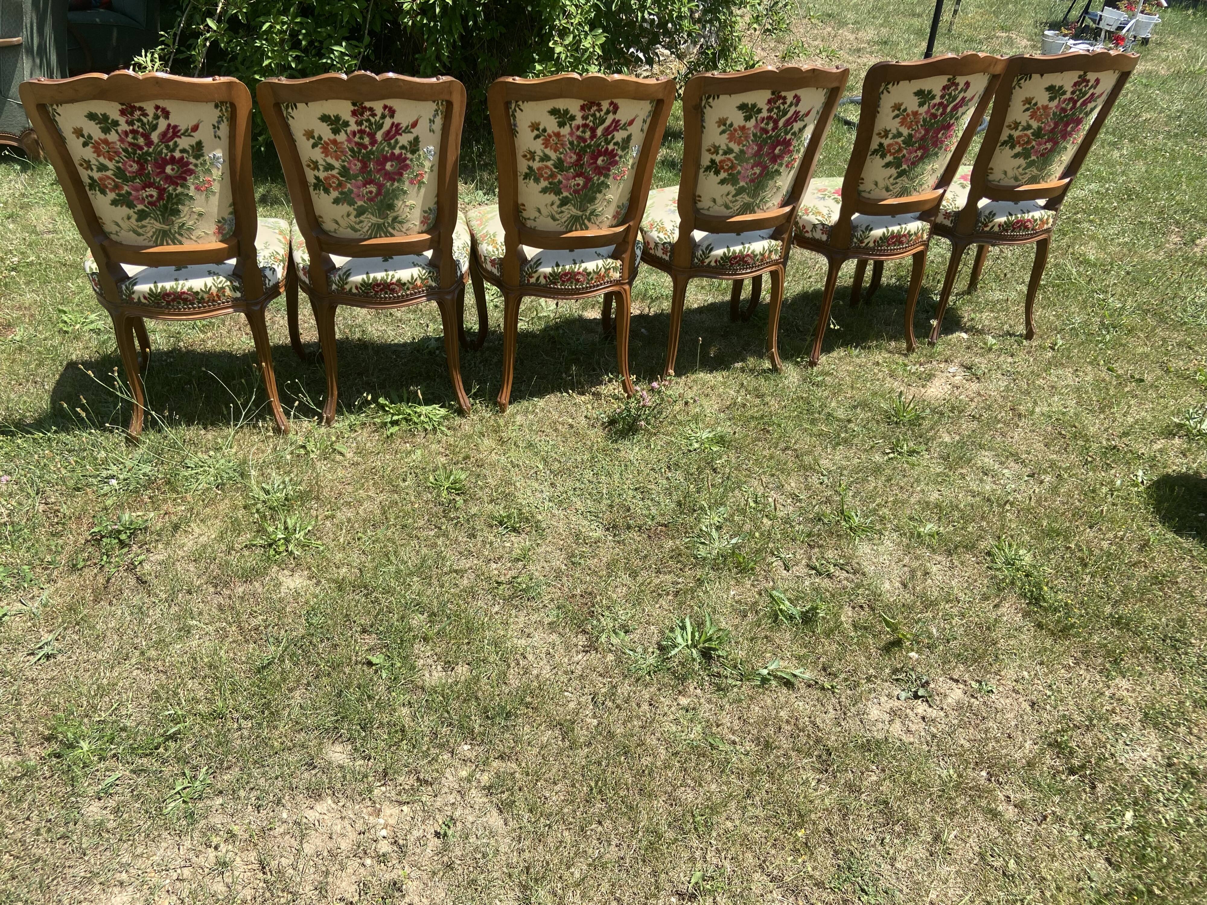 Louis XV style chairs