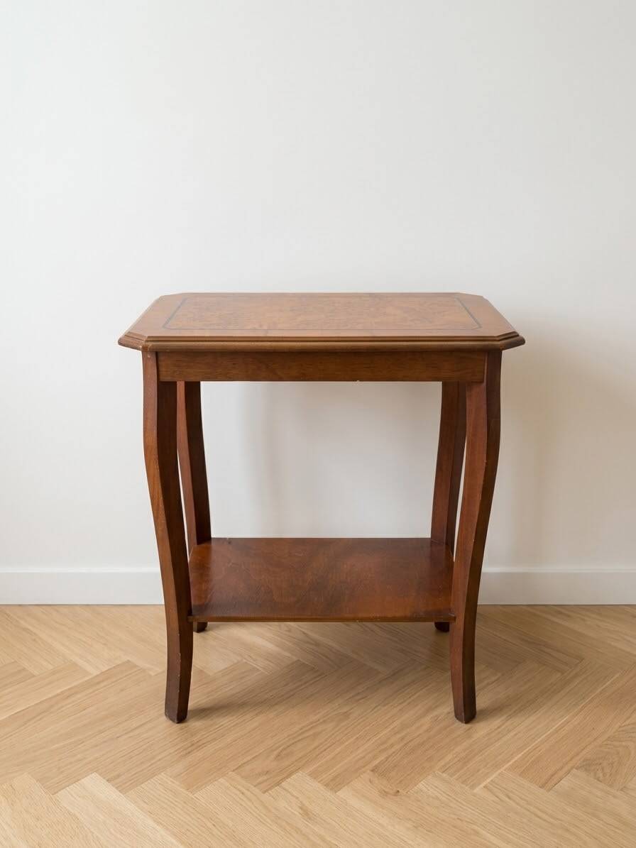 Wooden side table