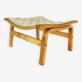 Tabouret-siège du milieu du siècle, conçu par Finn Ostergaard, Danemark, années 1970