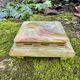 Onyx catchall box from the 1960s, vintage Italy.