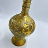 Vase attribué à la dynastie Tang, Chine , or et argent