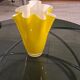 Vintage Yellow Murano Vase