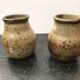Paire de vases ancien le cep grès Jean Tessier vintage