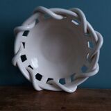 Woven ceramic fruit bowl Anthéor