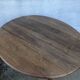 Folding round table