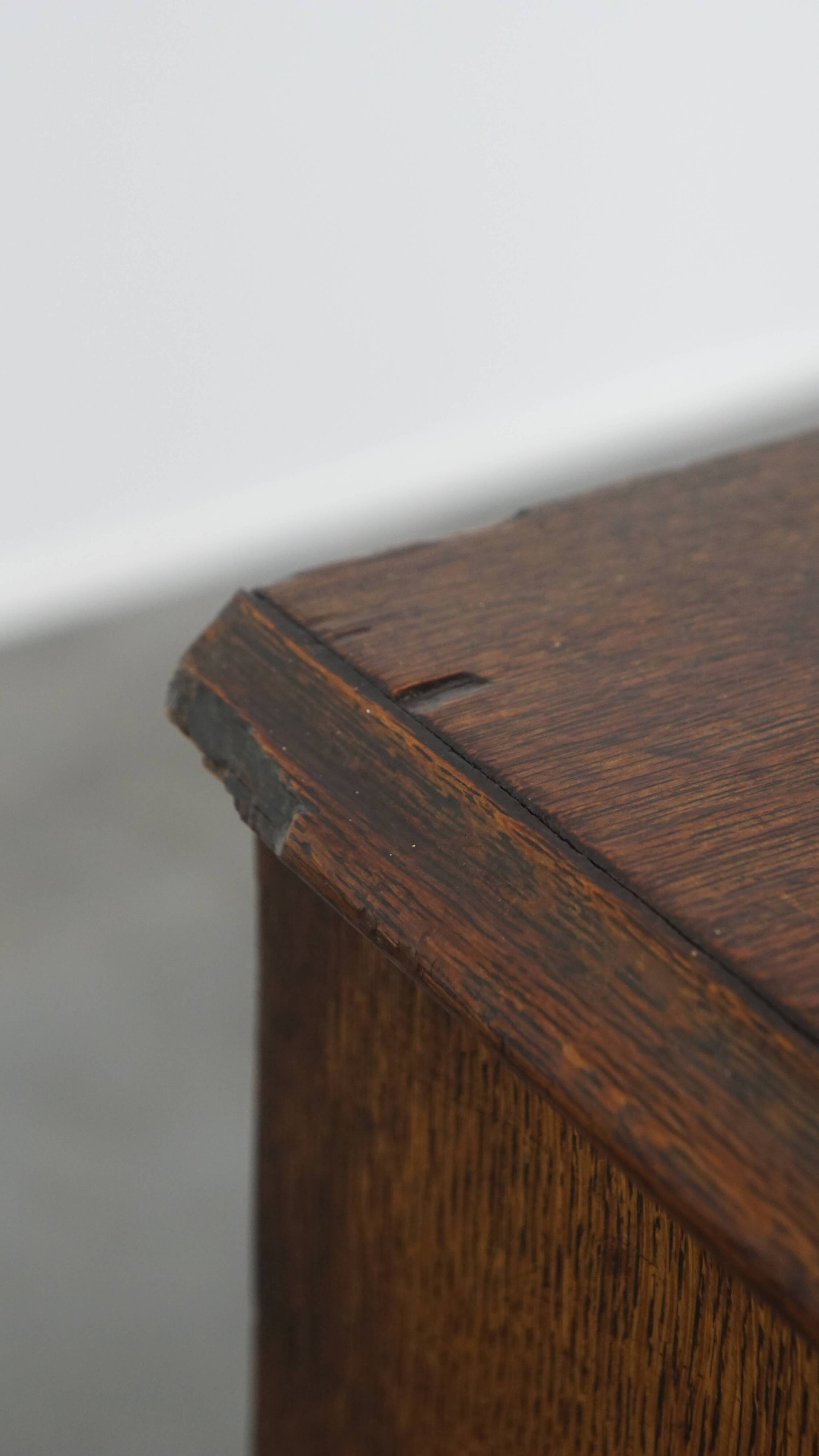 Antique 18th-Century English Oak Chest of Drawers
