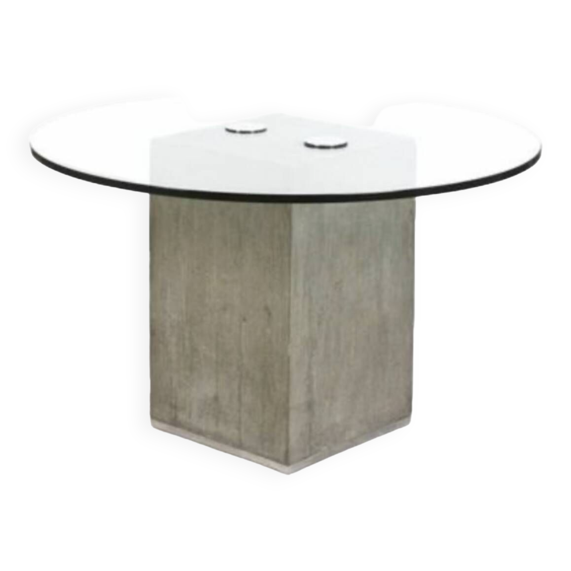 Round table by Sergio & Giorgio Saporiti