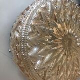 Vintage iridescent amber ceiling