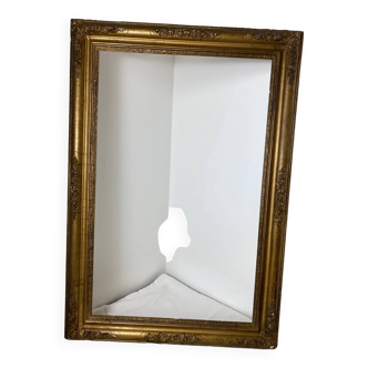 Old carved wooden frame