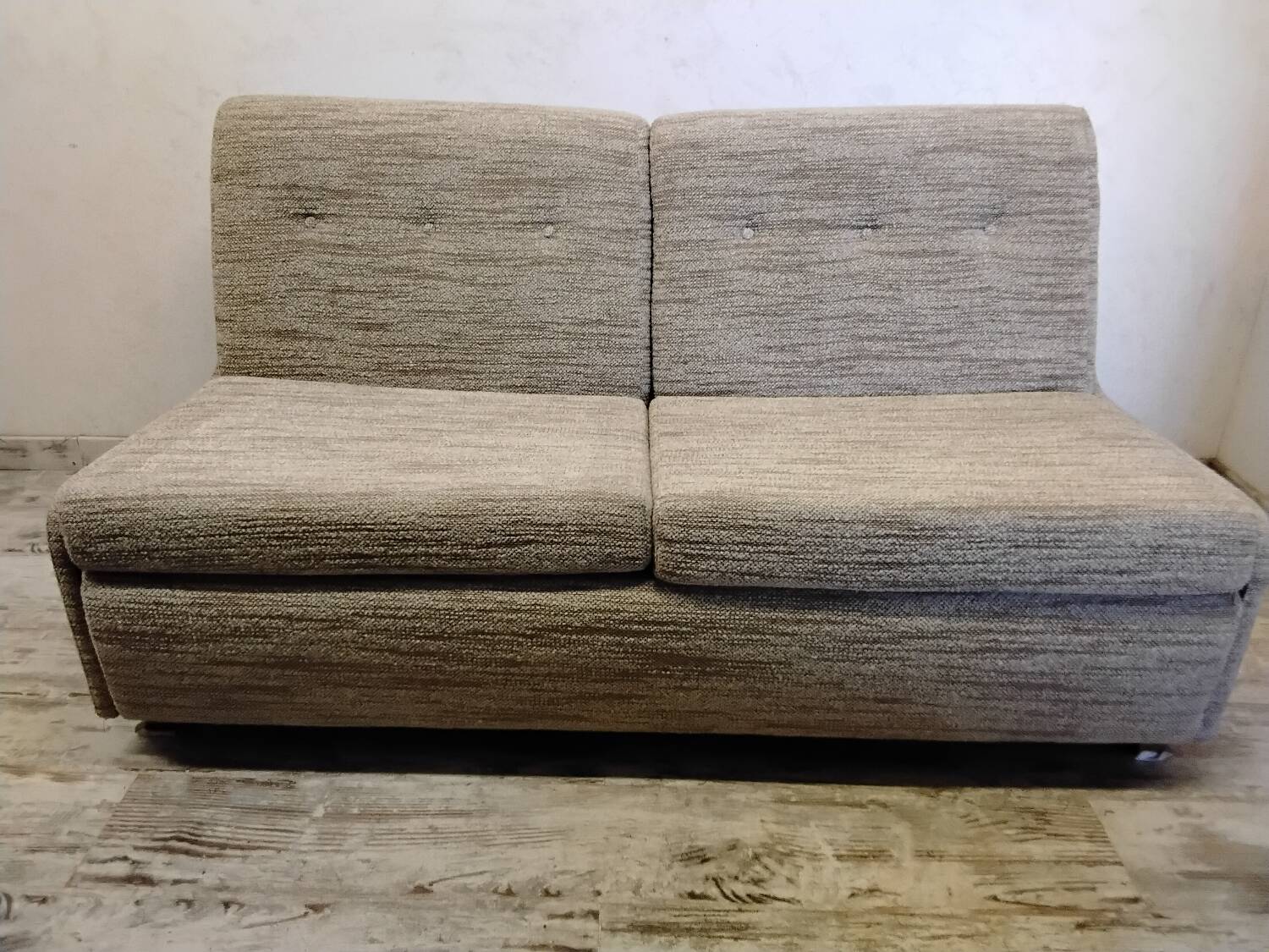 Convertible sofa, vintage Ducal bench