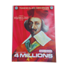 Affiche originale loterie nationale 400 e anniversaire naissance de Richelieu