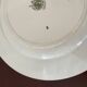 Round ironstone dish Moulin des Loups & Hamage Nord Violetta model