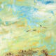 Seacoast, oil on plate