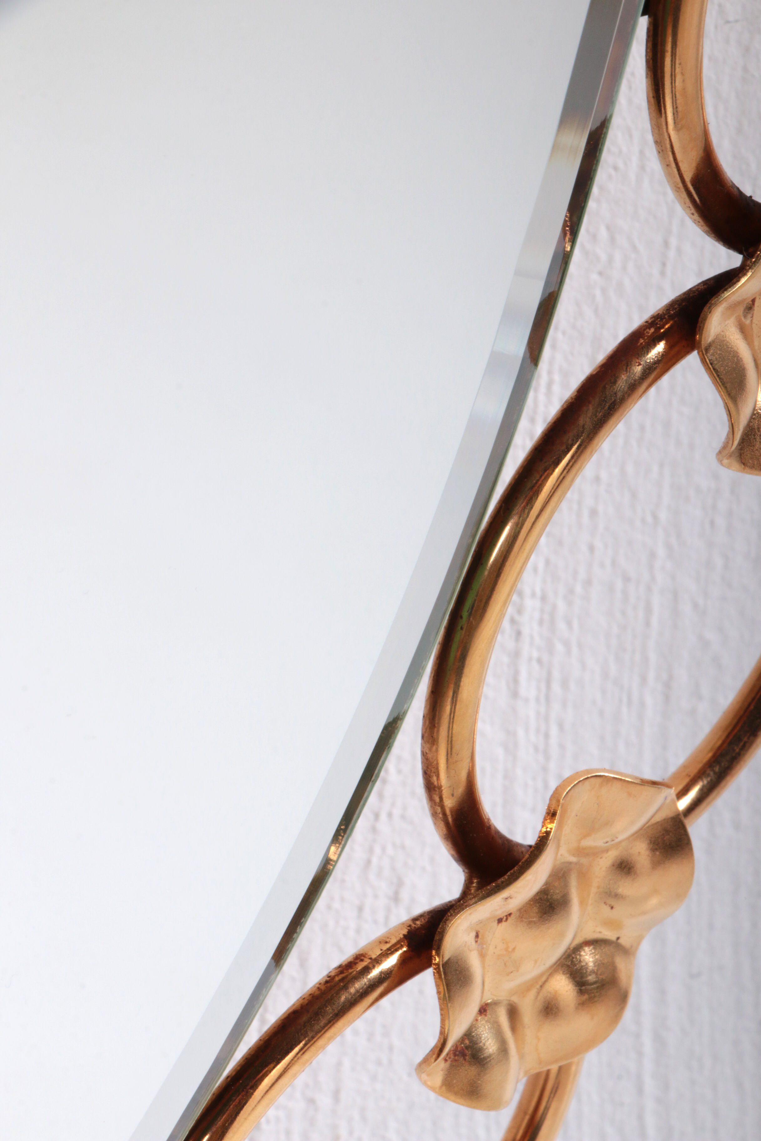 Miroir mural illuminé des années 1960, Allemagne, Hollywood Regency