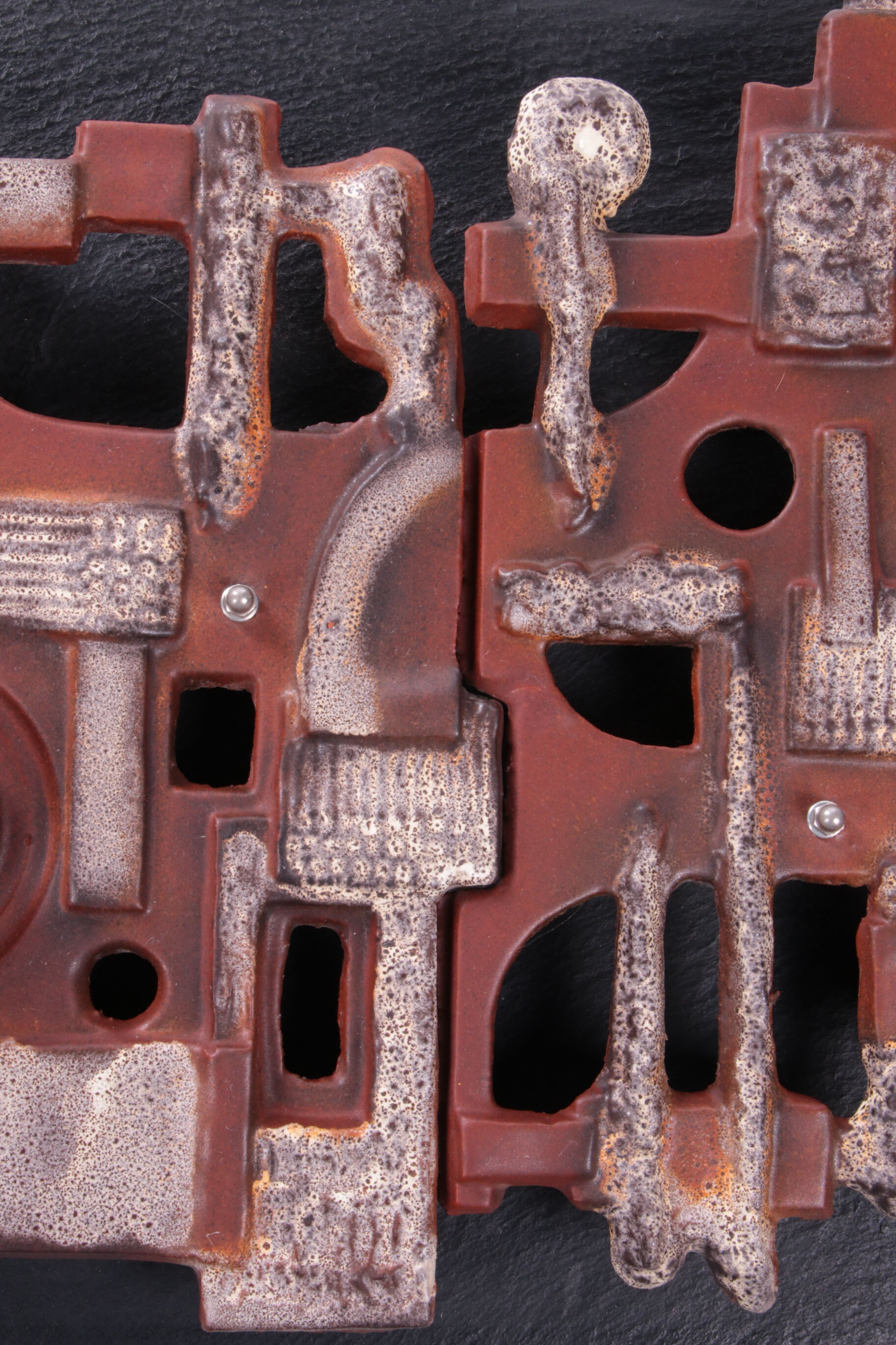 Large German ceramic wall lamp Brakelmann & Becker, 1960s