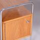 Bauhaus Chrome Bedside Tables attributed to R. Slezák, Former Czechoslovakia, 1930s, Set of 2