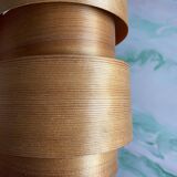 Mid-Century Modern Pine Veneer Wall Lamp by Translandia, Denmark 1960s