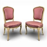 Pair of Louis XV style chairs
