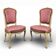 Pair of Louis XV style chairs